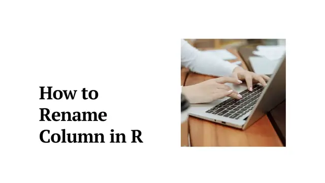 Video thumbnail for How to Rename Column in R | Renaming Columns in R