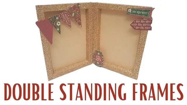 'Video thumbnail for DIY Standing Paper Frames'
