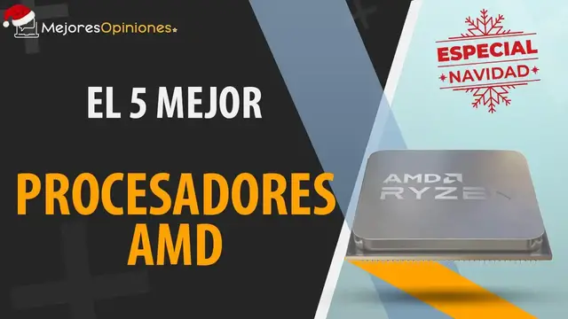 Video thumbnail for 🎁 MEJOR PROCESADOR AMD - NAVIDAD 2021 (Comparación y guía de compra)
