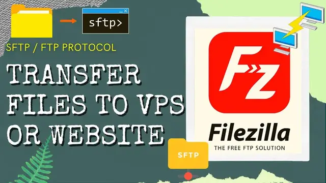 Video thumbnail for ⚡ FileZilla SFTP / FTP -  How to Transfer Files to VPS Server Windows 10 Ubuntu Linux | SSH /RSA Key