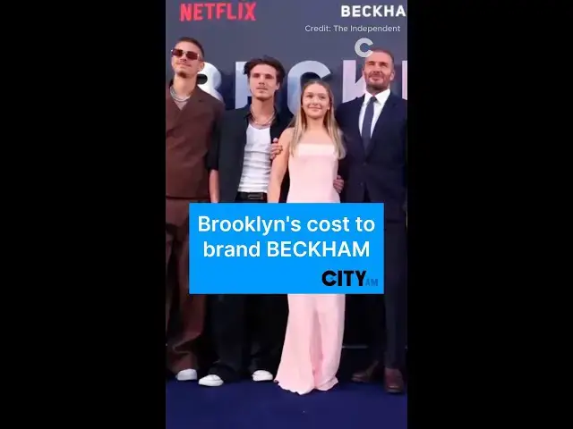 Video thumbnail for Brooklyn vs. Brand Beckham: The £500m legal battle explained. ⚖️