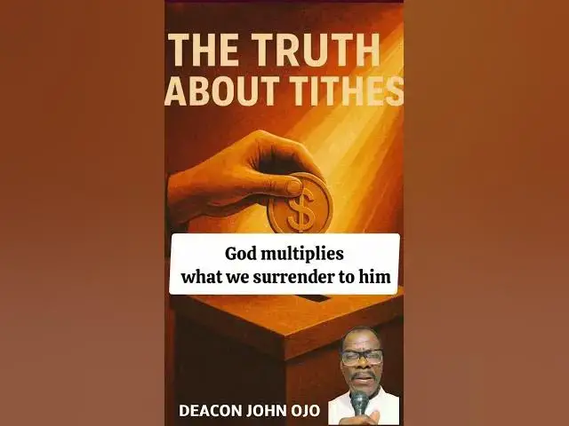 Video thumbnail for THE TRUTH ABOUT TITHES