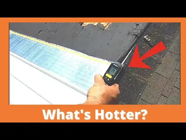 Video thumbnail for Temperature Metal Vs Shingle Roof