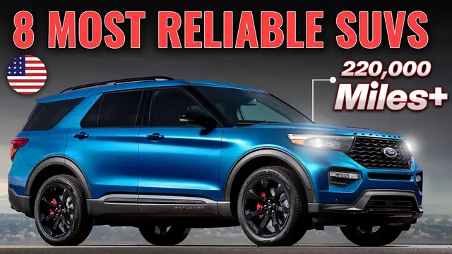 Video thumbnail for 8 Best Reliable SUVs For The US Market