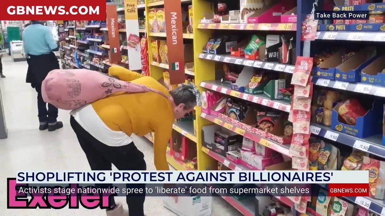 Video thumbnail for WATCH: Activist defends national shoplifting spree as protest against growing wealth inequality