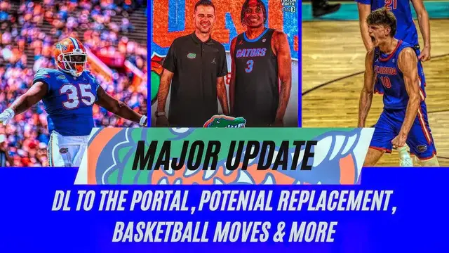 Video thumbnail for Florida Gators LOSE DL to Portal, Potenial Target INTEL, Basketball NEWS & more