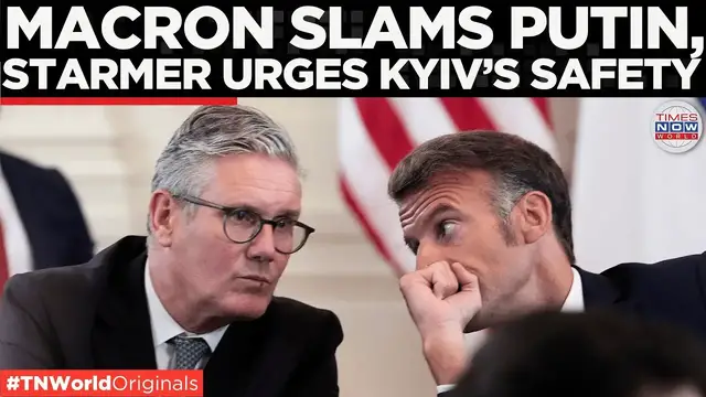 'Video thumbnail for Starmer Hails Ukraine Peace Progress As Macron Doubts Putin's Truce | Russia-Ukraine War | WorldNews'