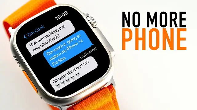'Video thumbnail for I Used Apple Watch Ultra WITHOUT an iPhone...'