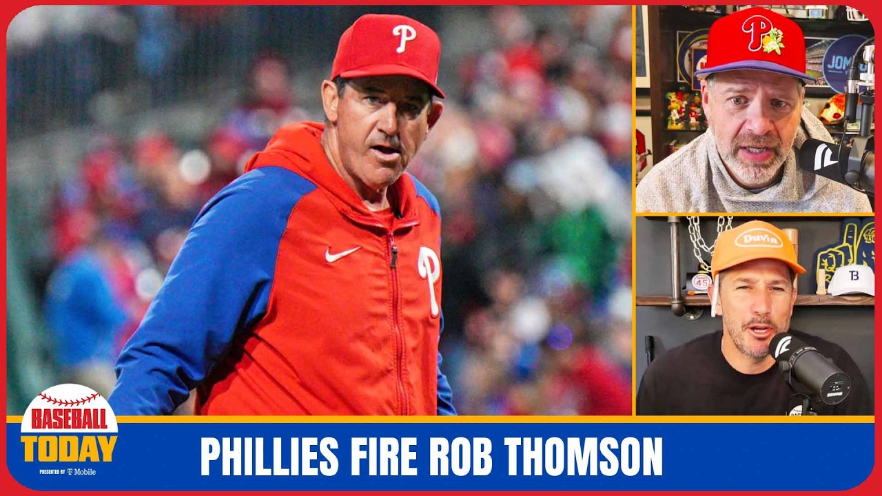Video thumbnail for Another manager gone as the Phillies fire Rob Thomson | Baseball Today
