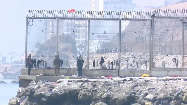 Video thumbnail for Spain: Spanish enclave Melilla calls for neutral zone with Morocco.