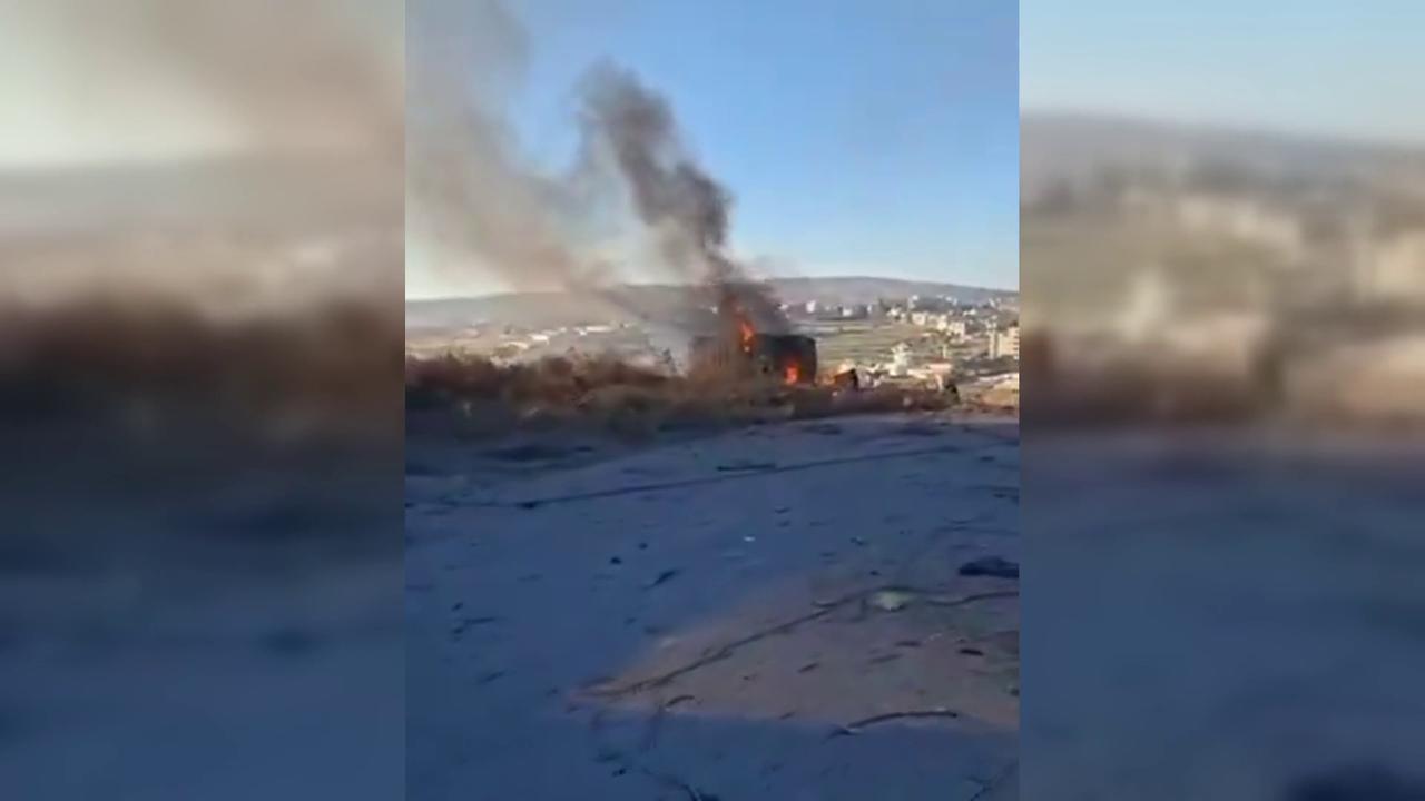 Video thumbnail for Lebanon: Israel Detonates Booby-Trapped Vehicle In Lebanon.