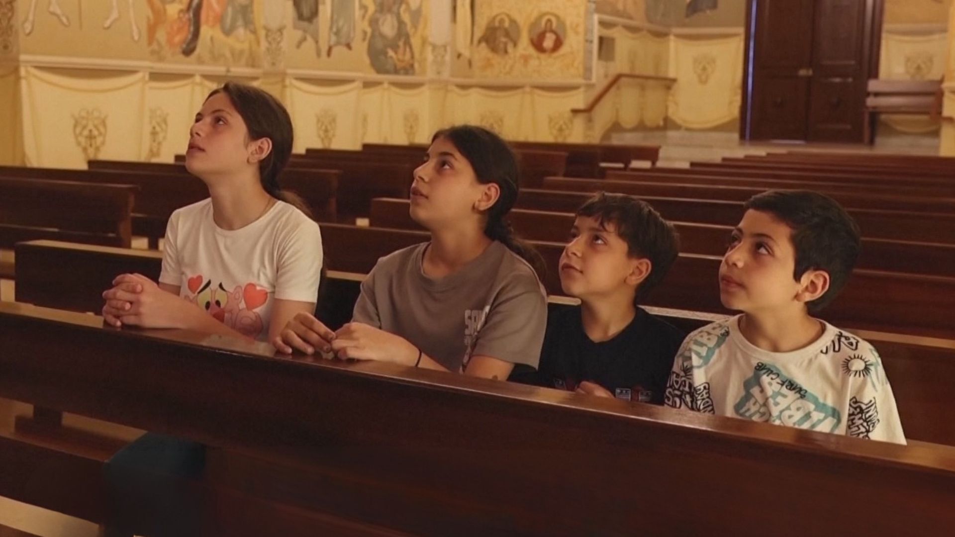 Video thumbnail for Lebanese Christian family forced to flee Tyre twice after Israel’s displacement orders