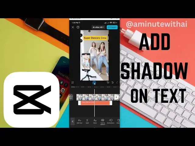 'Video thumbnail for How To Add Shadow Effects On Text In CapCut | CapCut Tutorial'