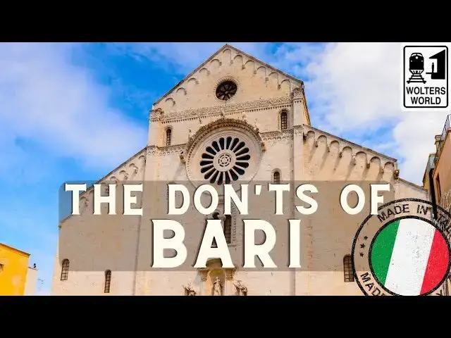 Video thumbnail for Bari: The Hidden Italian City Tourists Always Miss