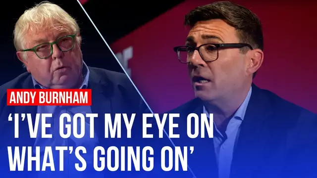 Video thumbnail for Andy Burnham in conversation with Nick Ferrari