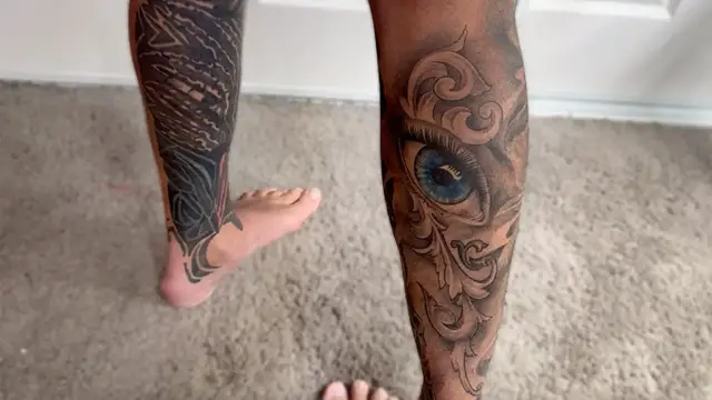'Video thumbnail for Most eyeballs tattooed on the body - 100 on Chadwyck Minson'