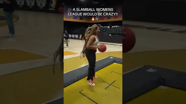 'Video thumbnail for SlamBall Women's League Highlights: Amazing Dunks & Gameplay'