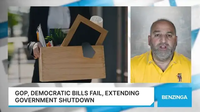 'Video thumbnail for GOP, Democratic Bills Fail, Extending Government Shutdown'
