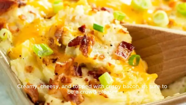 Video thumbnail for Baked Potato Casserole With Bacon
