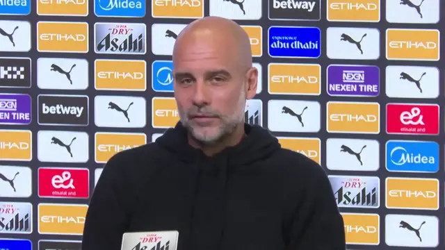 'Video thumbnail for 'Hopefully we have him for many years' - Guardiola on in-form Haaland'