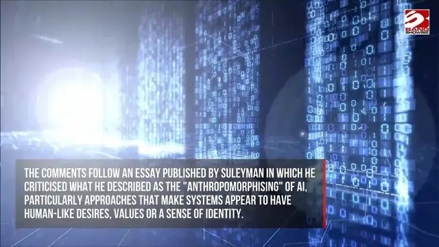 Video thumbnail for UK: Microsoft boss Mustafa Suleyman warns unregulated AI could lead to 'silicon species'.