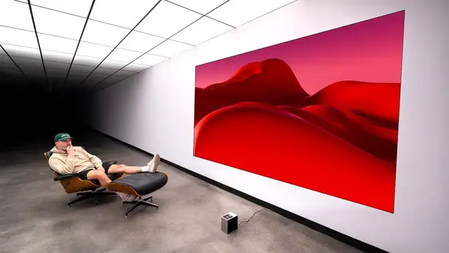 'Video thumbnail for LG's New Ultra HUGE Display...'