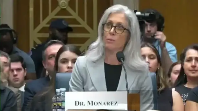 'Video thumbnail for Fired CDC director Susan Monarez clashed with Kennedy on vaccine policy'