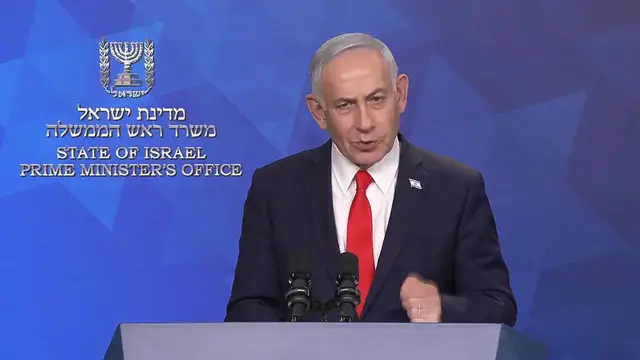 Video thumbnail for Netanyahu addresses Israel in first comments since US-Iran deal