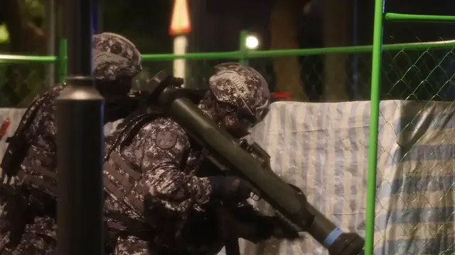 Video thumbnail for Taiwan: Han Kuang military exercise in Taiwan.