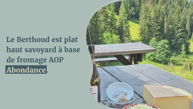 Video thumbnail for Berthoud, un plat Haut-Savoyard au fromage Abondance
