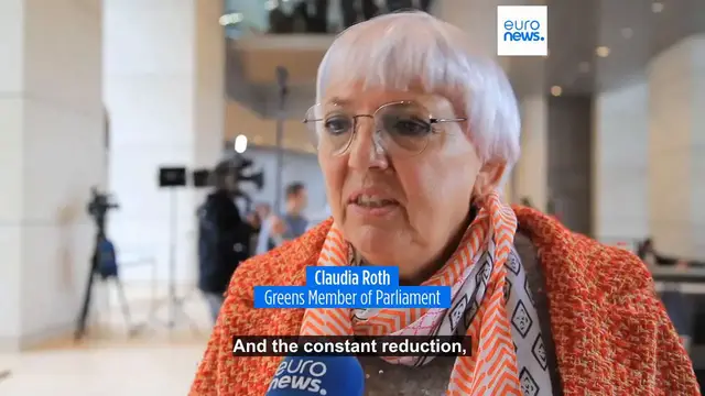 'Video thumbnail for A row erupts in Germany's Bundestag over deportation centres'