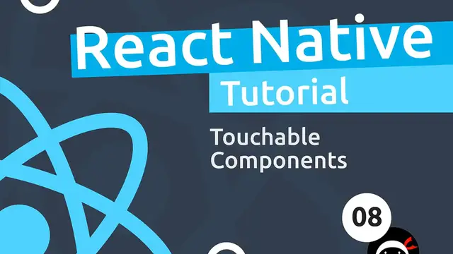 Video thumbnail for React Native Tutorial  #8 - Touchable Components