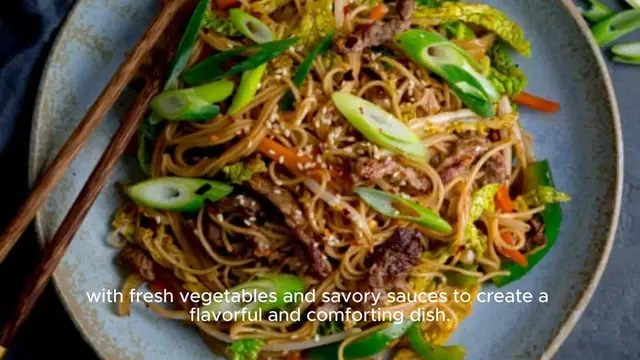 Video thumbnail for Slow Cooker Ground Beef Chow Mein