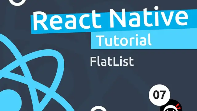 Video thumbnail for React Native Tutorial  #7 - Flat List Component