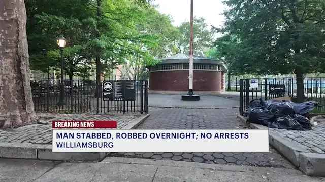 Video thumbnail for 2 suspects sought in Williamsburg street stabbing