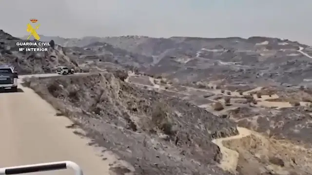 Video thumbnail for Spain: Forest fire kills at least 12 in southern Spain (3).