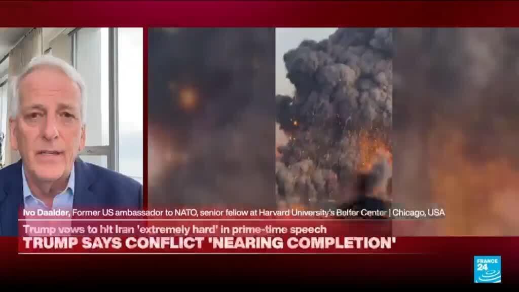 Video thumbnail for 'He wasn't convincing to the world and to the American people', former US ambassador to NATO says