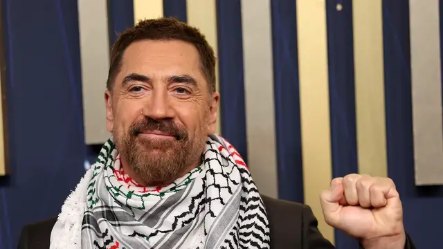 'Video thumbnail for Artists speak out for Palestine at Emmy Awards'