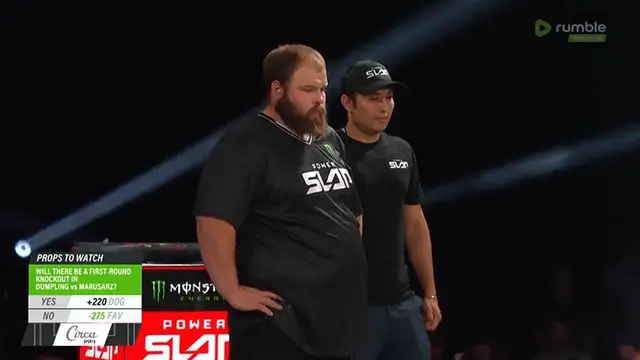 'Video thumbnail for Dumpling Crazy Knockout Debut | Dumpling vs Kamil Marusarz | Power Slap 8'