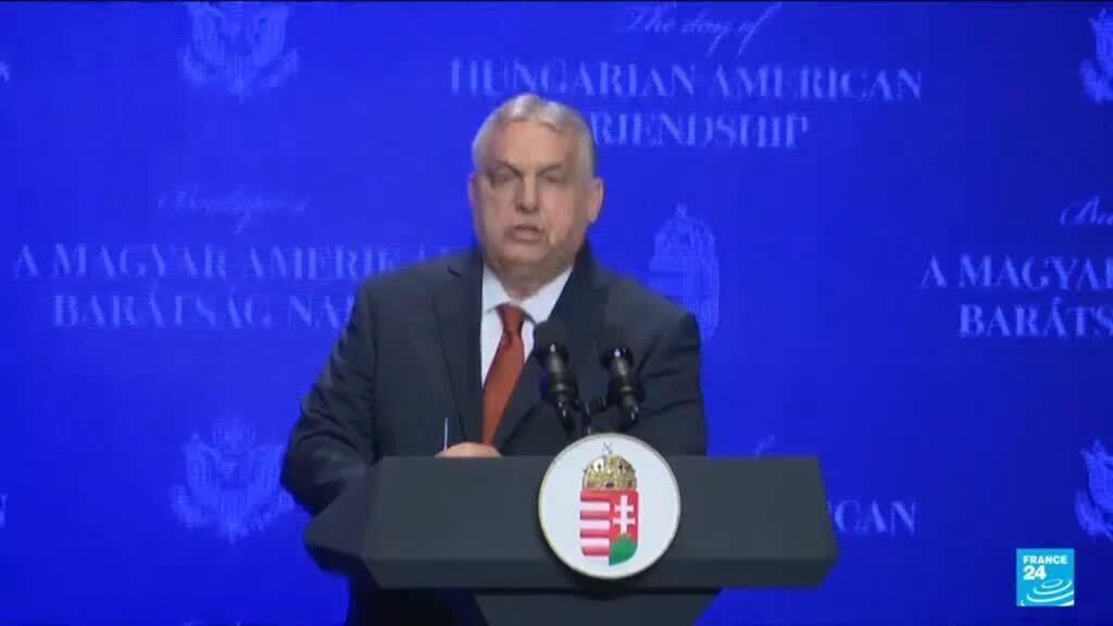 Video thumbnail for Hungary's Orban plays on energy price fears in re-election bid