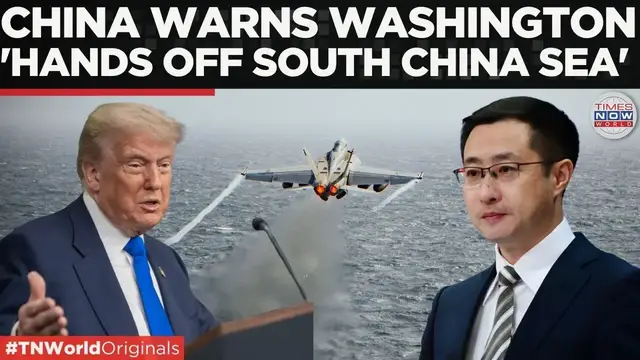 'Video thumbnail for China Warns U.S. To Stop Sending ‘Wrong Signals’ To Taiwan In Fiery Press Conference | World NEWS'
