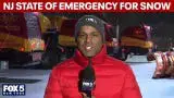 Video thumbnail for NJ under state of emergency due to snow