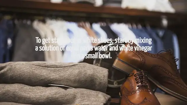 Video thumbnail for How To Get Stains Out Of White Shoes