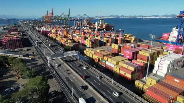 Video thumbnail for Brazil: Brazil threatens reciprocal tariffs after Trump administration slaps 25% duty on imports.