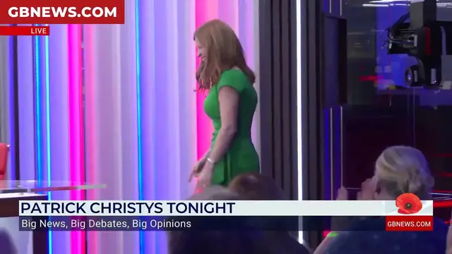 'Video thumbnail for WATCH: Patrick Christys welcomes Emily Carver back to the GB News studio'