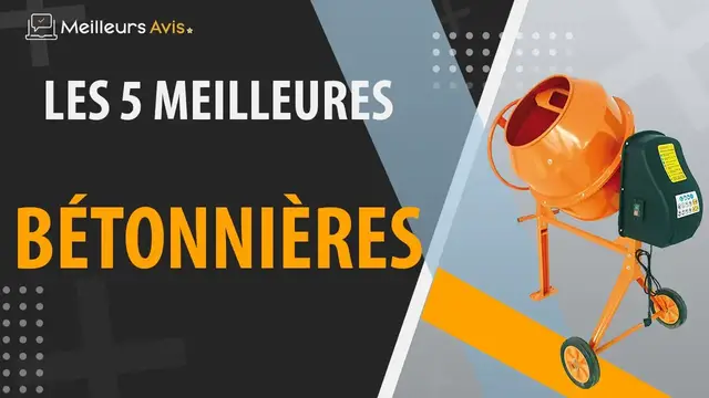 Video thumbnail for ⭐️ MEILLEURE BÉTONNIÈRE - Avis & Guide d'achat (Comparatif 2022)