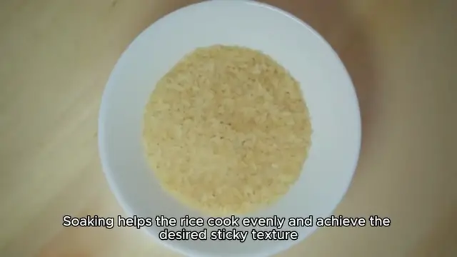 Video thumbnail for sticky rice recipe
