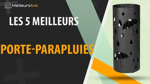Video thumbnail for ⭐️ MEILLEUR PORTE-PARAPLUIE - Avis & Guide d'achat (Comparatif 2021)