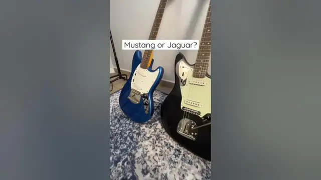 Video thumbnail for Mustang or Jaguar? #shorts #guitar