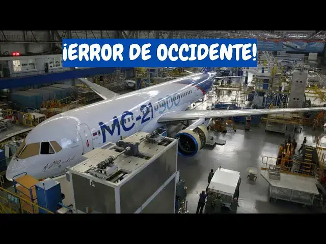 Video thumbnail for El MC-21 debe competir con Boeing, al menos en el mercado ruso